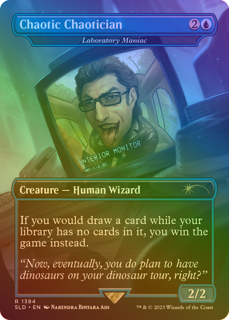 Chaotic Chaotician - Laboratory Maniac (Rainbow Foil) [Secret Lair Drop Series] | Grognard Games