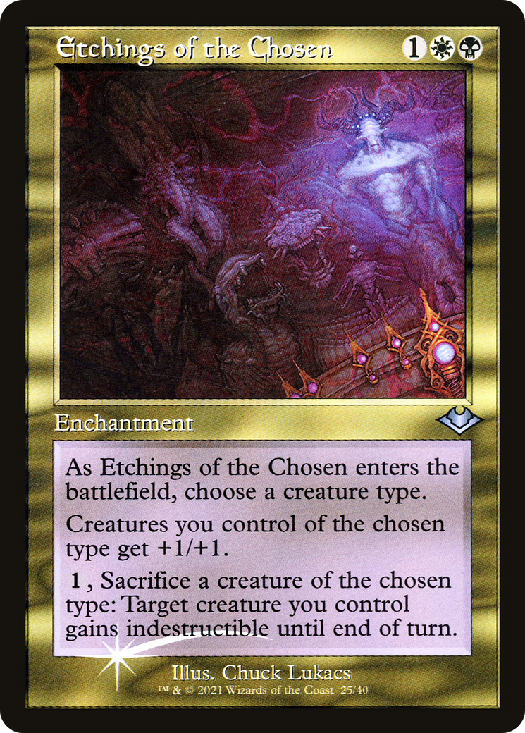 Etchings of the Chosen (Retro) [Modern Horizons] | Grognard Games