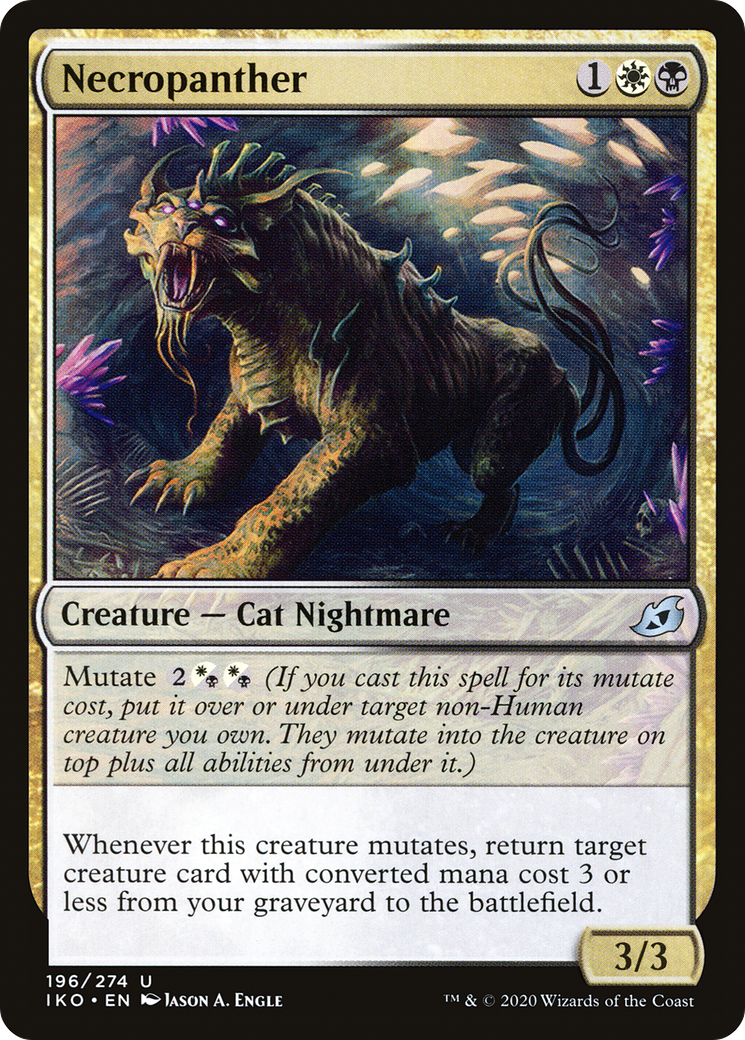 Necropanther [Ikoria: Lair of Behemoths] | Grognard Games