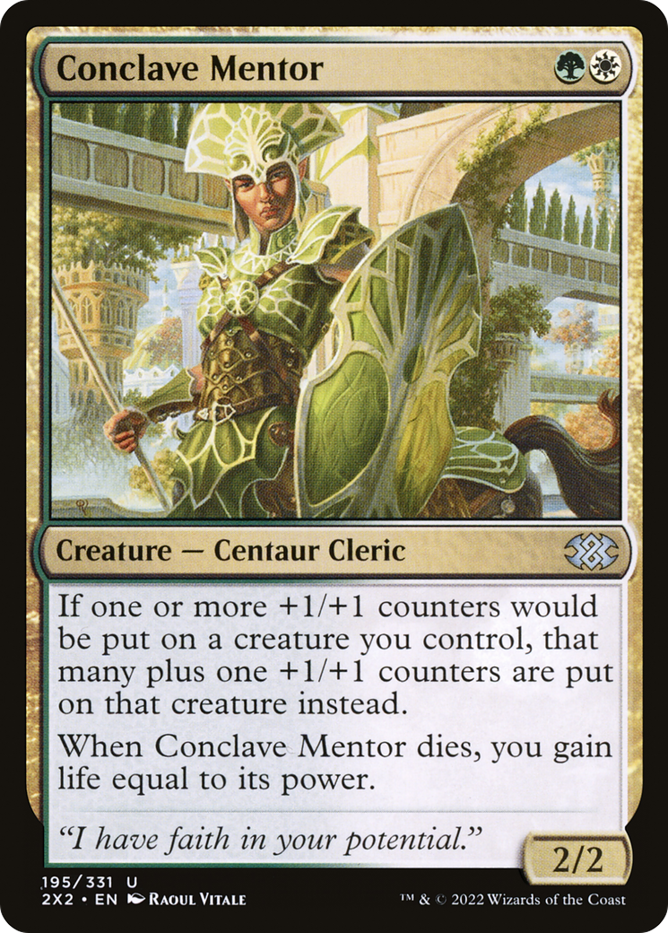 Conclave Mentor [Double Masters 2022] | Grognard Games