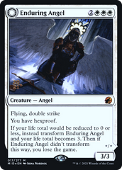 Enduring Angel // Angelic Enforcer [Innistrad: Midnight Hunt Prerelease Promos] | Grognard Games