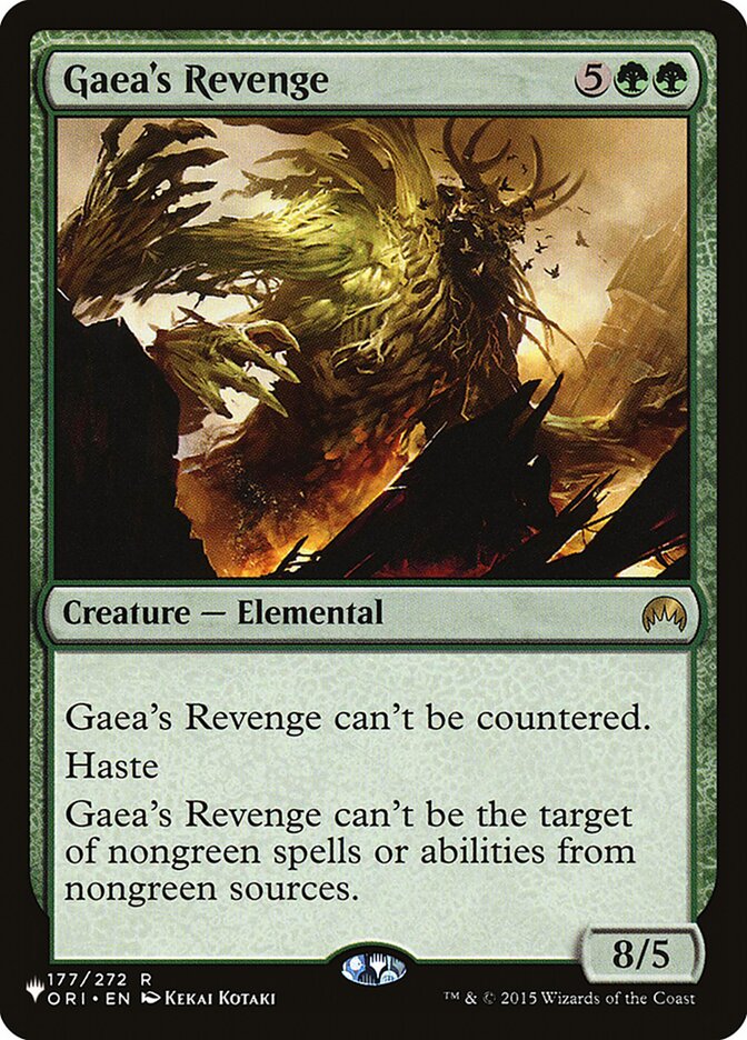 Gaea's Revenge [The List] | Grognard Games