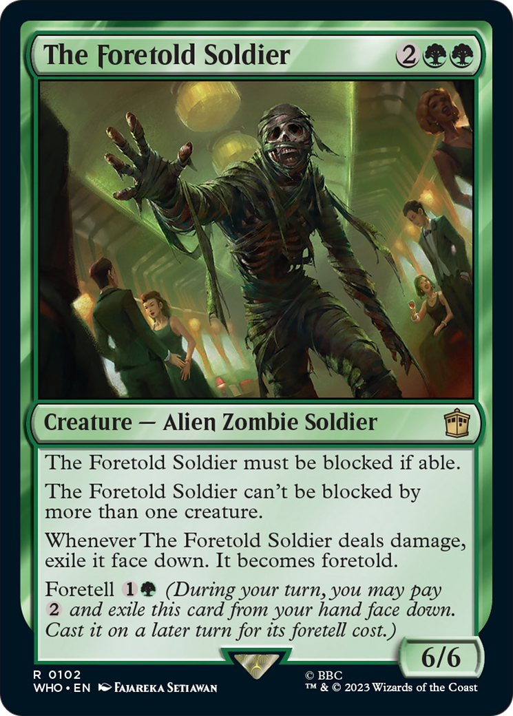 The Foretold Soldier [Doctor Who] | Grognard Games