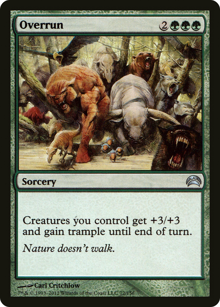 Overrun (PC2-072) - Planechase 2012 Foil | Grognard Games