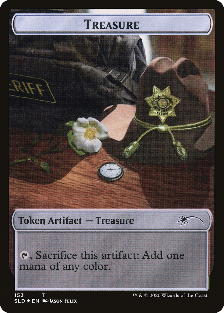 Treasure // Walker (148) Double-Sided Token [Secret Lair Drop Series] | Grognard Games