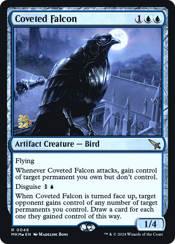 Coveted Falcon [Murders at Karlov Manor Prerelease Promos] | Grognard Games