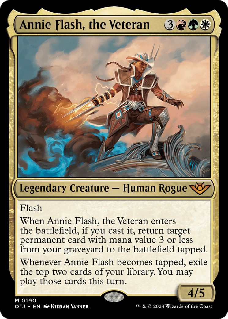 Annie Flash, the Veteran [Outlaws of Thunder Junction] | Grognard Games