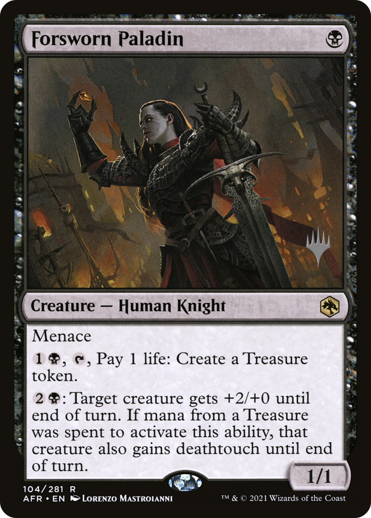 Forsworn Paladin (Promo Pack) [Dungeons & Dragons: Adventures in the Forgotten Realms Promos] | Grognard Games