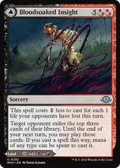 Bloodsoaked Insight // Sanguine Morass [Modern Horizons 3] | Grognard Games