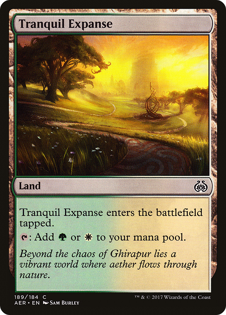 Tranquil Expanse (AER-189) - Aether Revolt Foil | Grognard Games