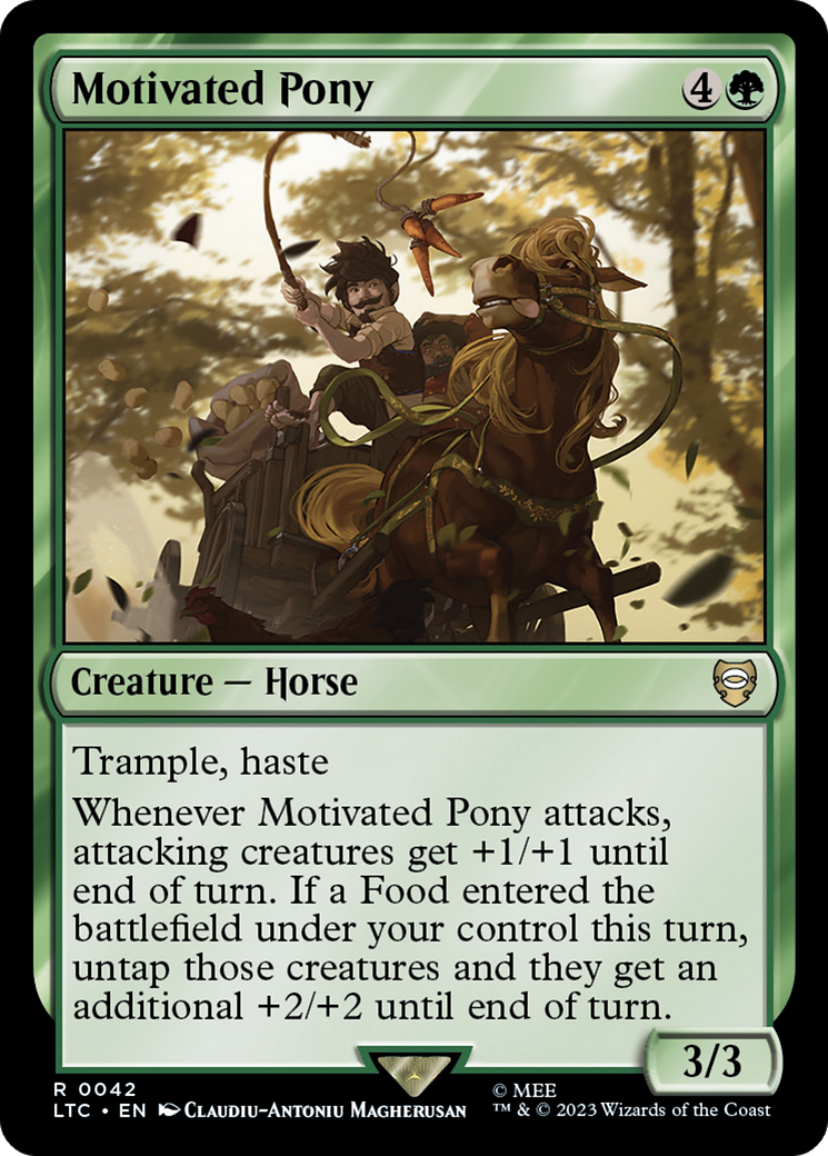 Motivated Pony [The Lord of the Rings: Tales of Middle-Earth Commander] | Grognard Games