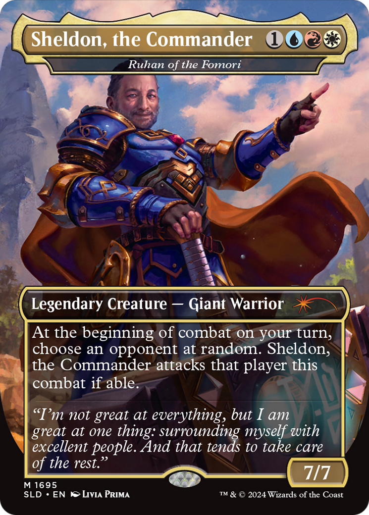 Ruhan of the Fomori - Sheldon, the Commander [Secret Lair: Sheldon's Spellbook] | Grognard Games