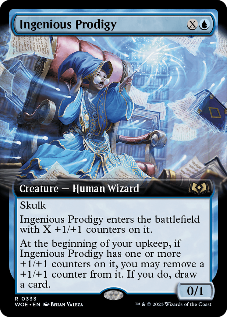 Ingenious Prodigy (Extended Art) [Wilds of Eldraine] | Grognard Games