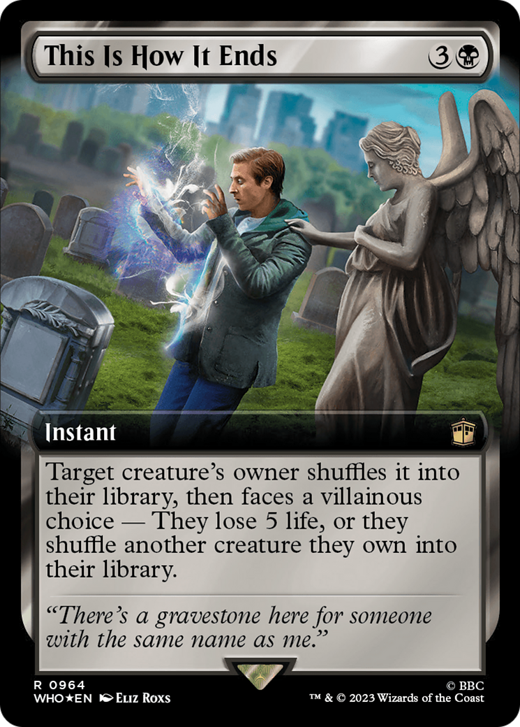 This Is How It Ends (Extended Art) (Surge Foil) [Doctor Who] | Grognard Games