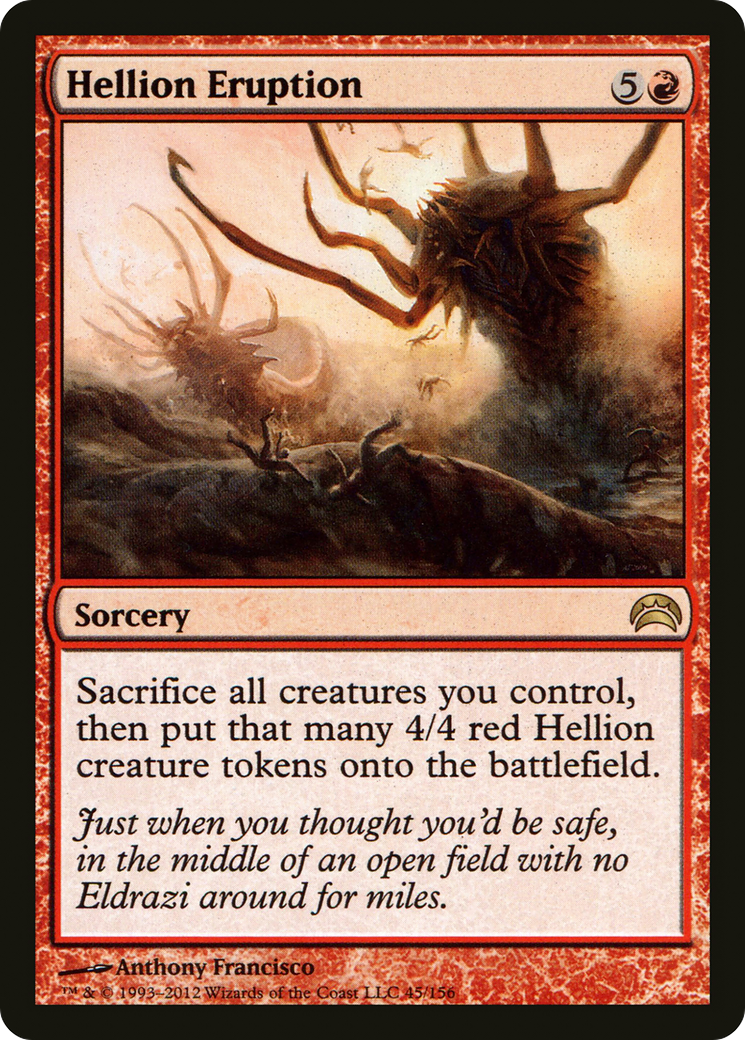 Hellion Eruption (PC2-045) - Planechase 2012 Foil | Grognard Games
