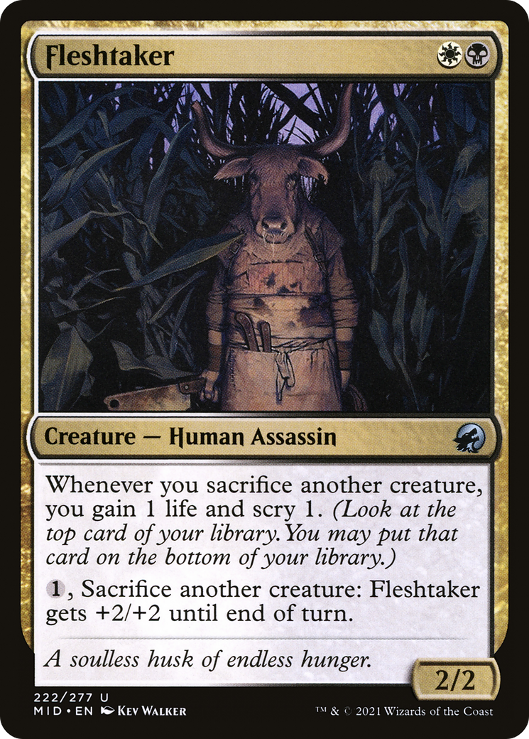 Fleshtaker [Innistrad: Midnight Hunt] | Grognard Games