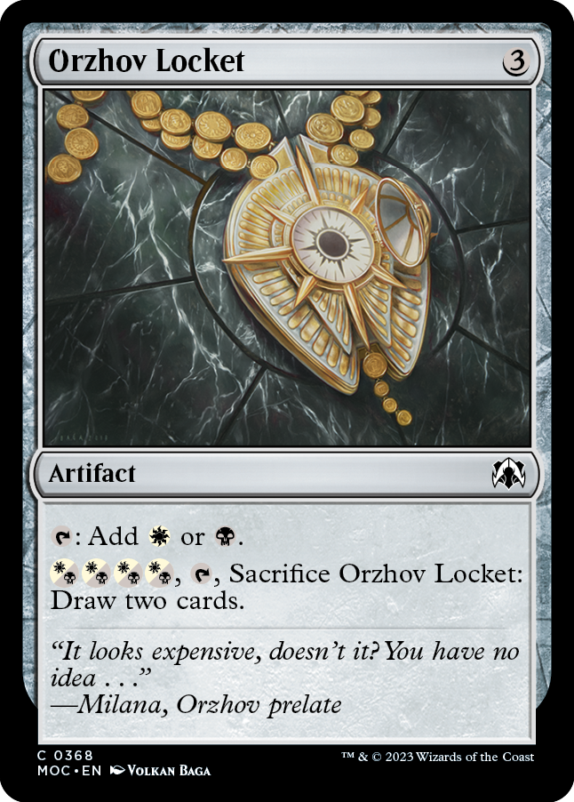 Orzhov Locket [March of the Machine Commander] | Grognard Games