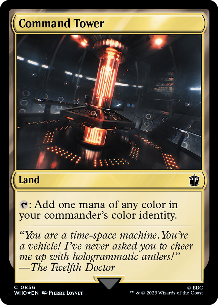 Command Tower (0856) (Surge Foil) [Doctor Who] | Grognard Games