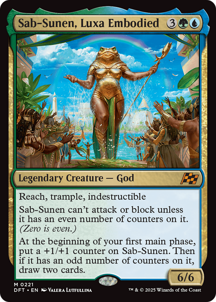 Sab-Sunen, Luxa Embodied [Aetherdrift] | Grognard Games