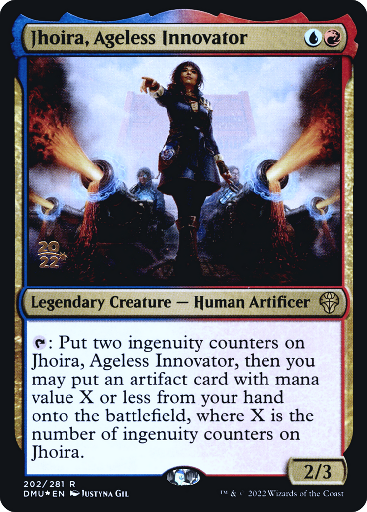 Jhoira, Ageless Innovator [Dominaria United Prerelease Promos] | Grognard Games