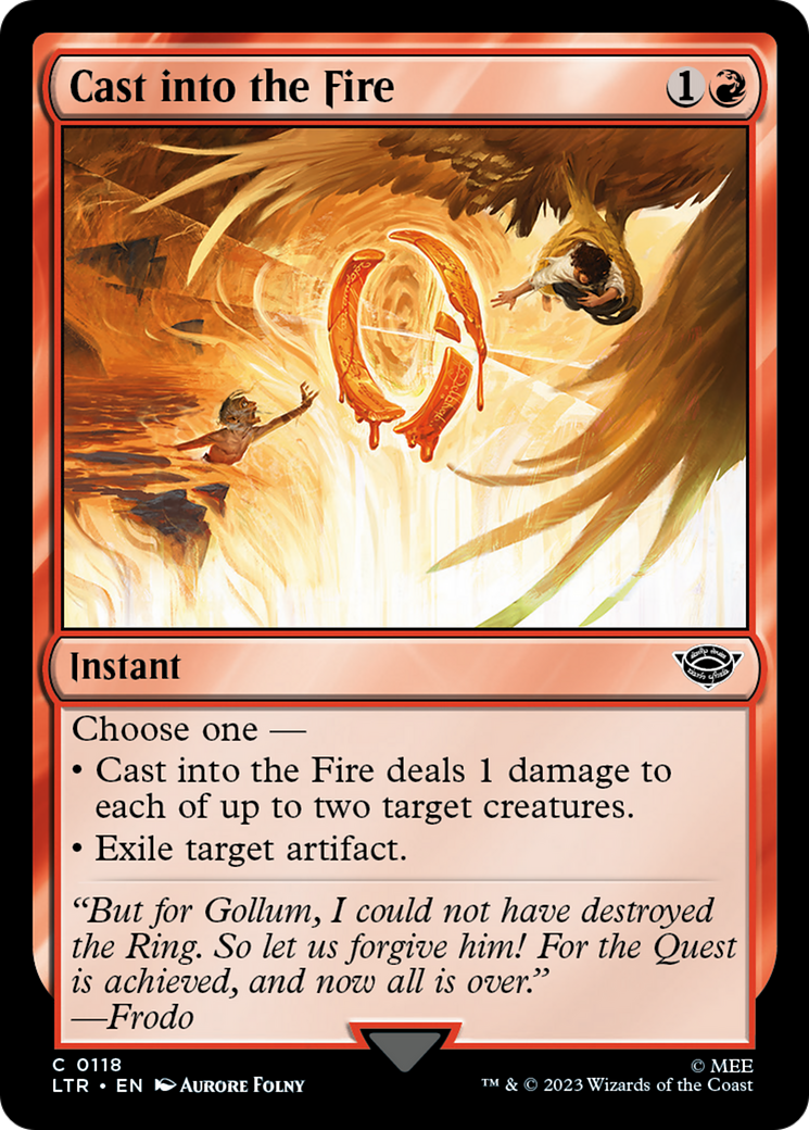Cast into the Fire [The Lord of the Rings: Tales of Middle-Earth] | Grognard Games