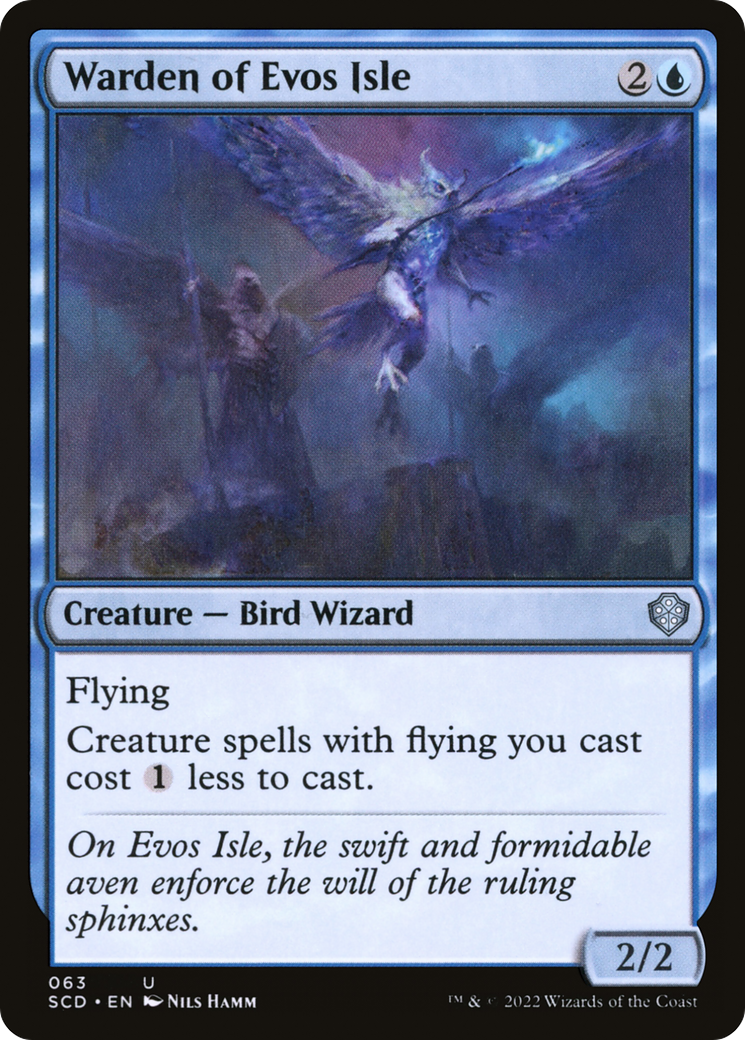 Warden of Evos Isle [Starter Commander Decks] | Grognard Games