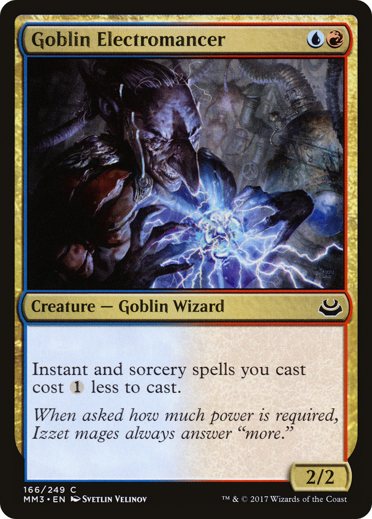 Goblin Electromancer [Modern Masters 2017] | Grognard Games