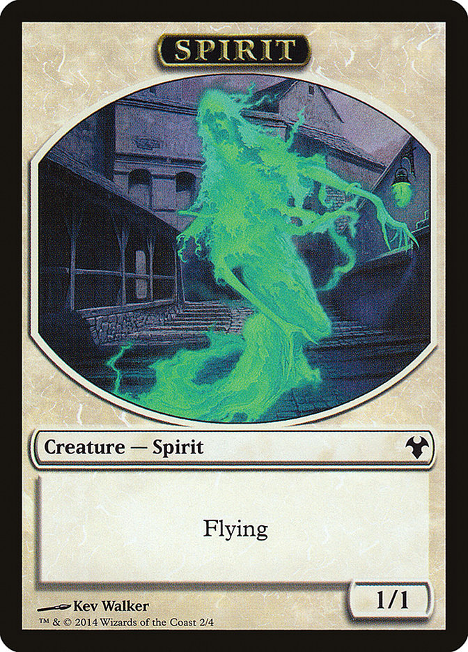 Myr // Spirit Double-Sided Token [Modern Event Deck 2014 Tokens] | Grognard Games