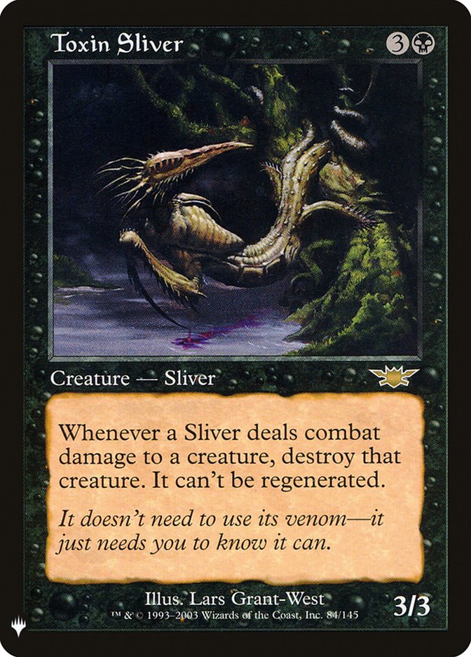 Toxin Sliver [Mystery Booster] | Grognard Games