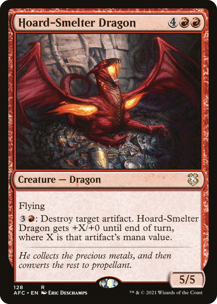 Hoard-Smelter Dragon [Dungeons & Dragons: Adventures in the Forgotten Realms Commander] | Grognard Games