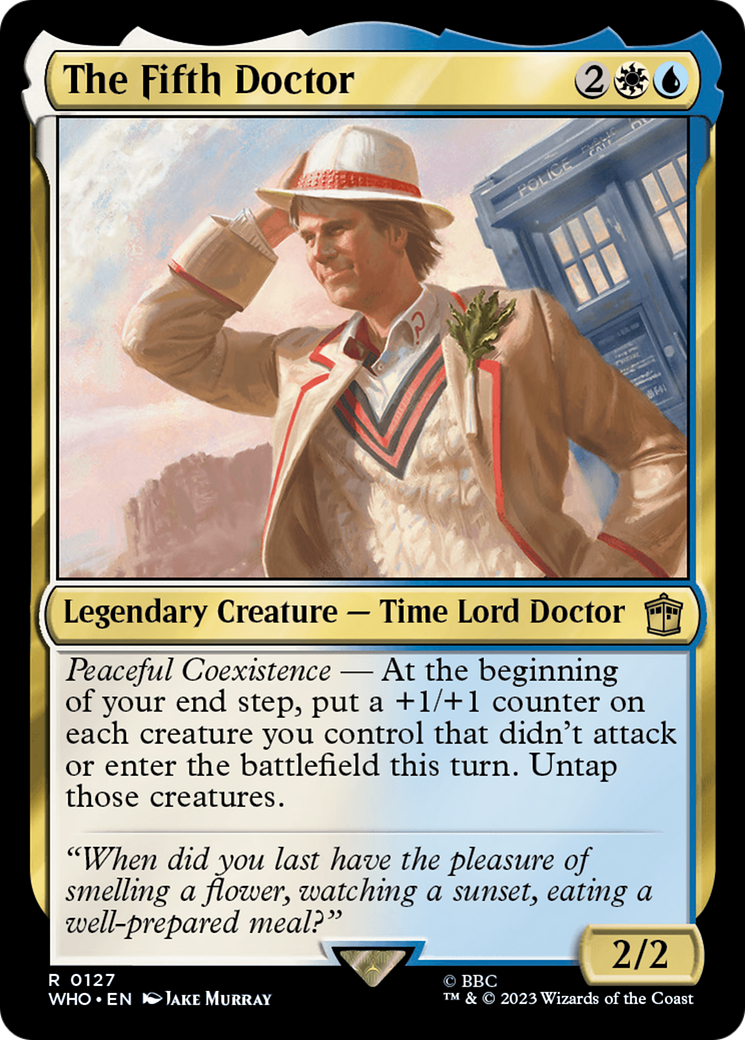 The Fifth Doctor [Doctor Who] | Grognard Games