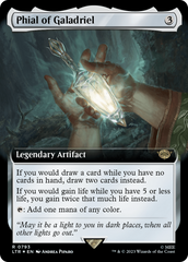 Phial of Galadriel (Extended Art) (Surge Foil) [The Lord of the Rings: Tales of Middle-Earth] | Grognard Games