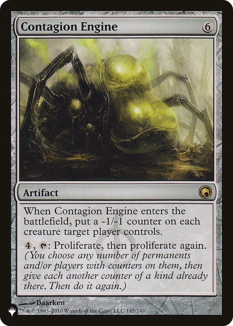 Contagion Engine [The List] | Grognard Games