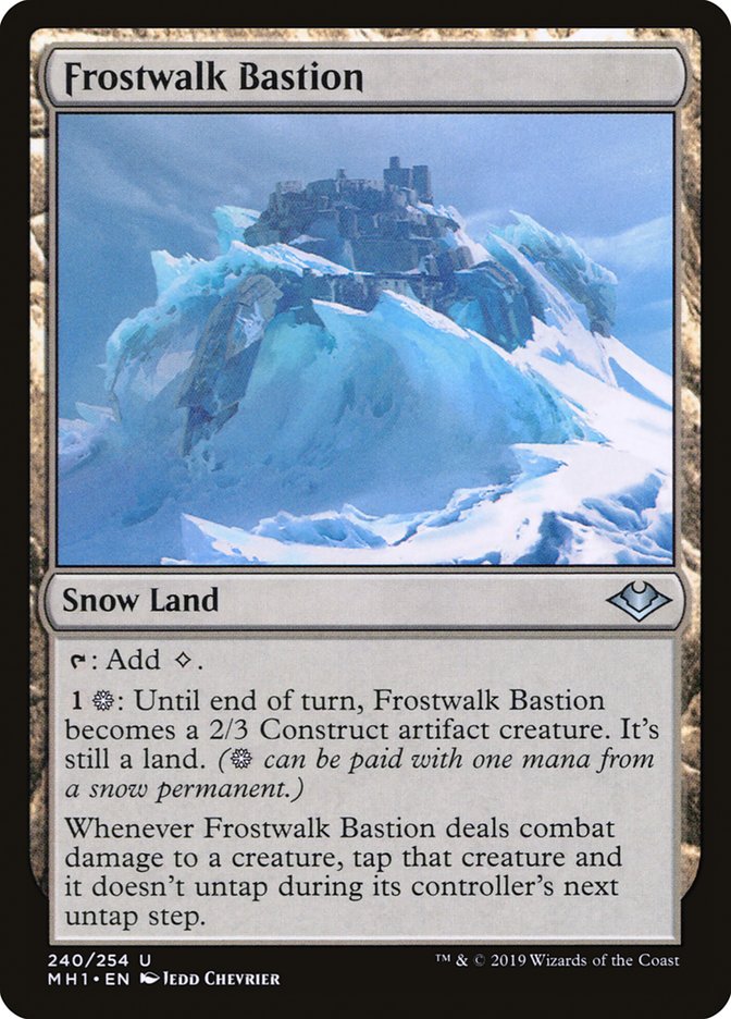 Frostwalk Bastion [Modern Horizons] | Grognard Games