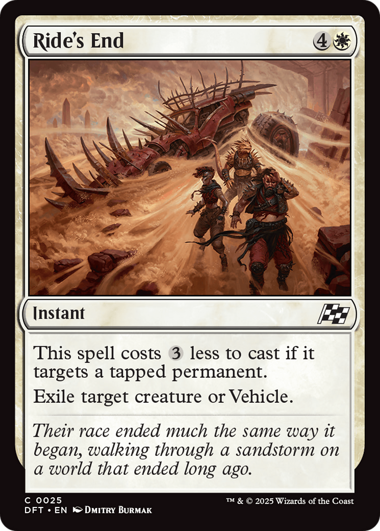 Ride's End [Aetherdrift] | Grognard Games