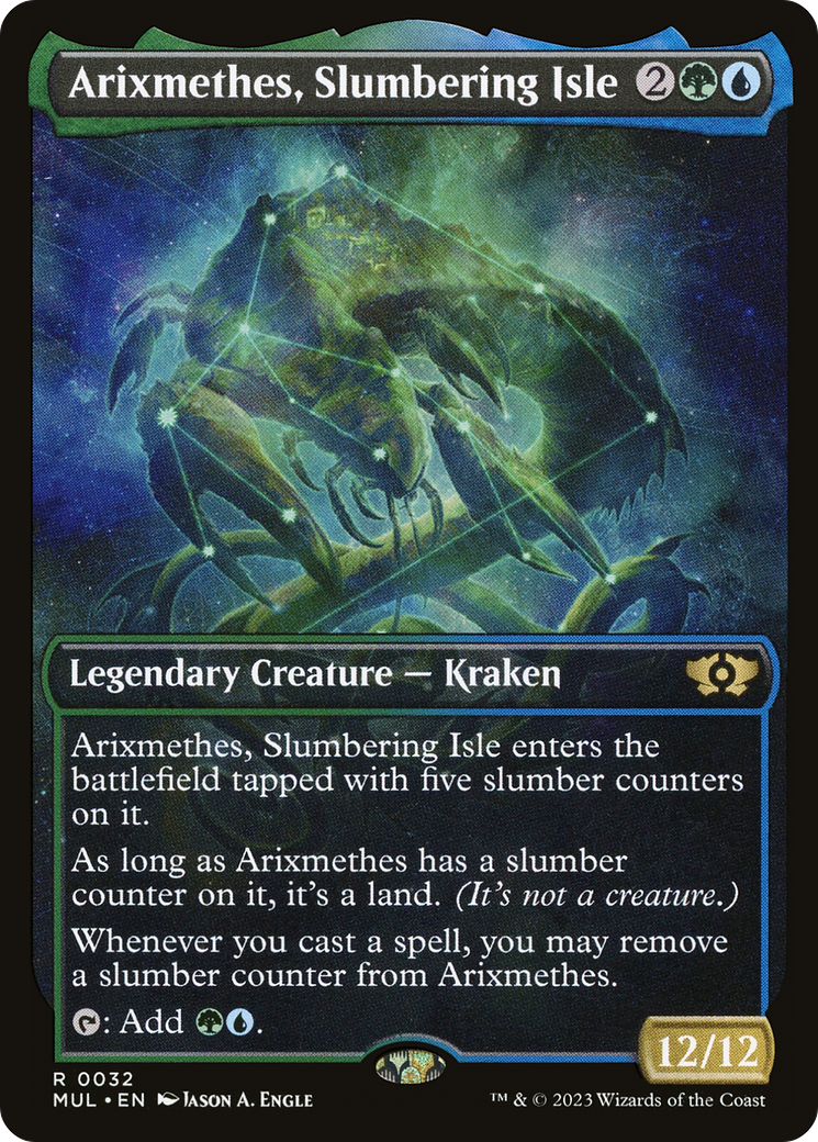 Arixmethes, Slumbering Isle [Multiverse Legends] | Grognard Games