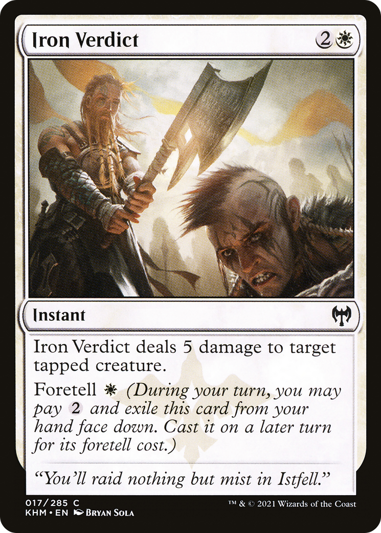Iron Verdict [Kaldheim] | Grognard Games