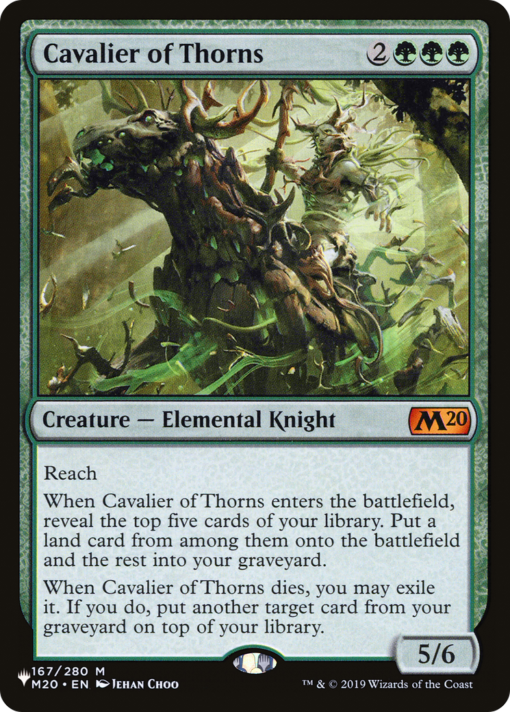 Cavalier of Thorns [The List] | Grognard Games