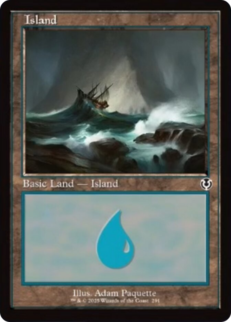 Island (291) (Retro Frame) [Innistrad Remastered] | Grognard Games