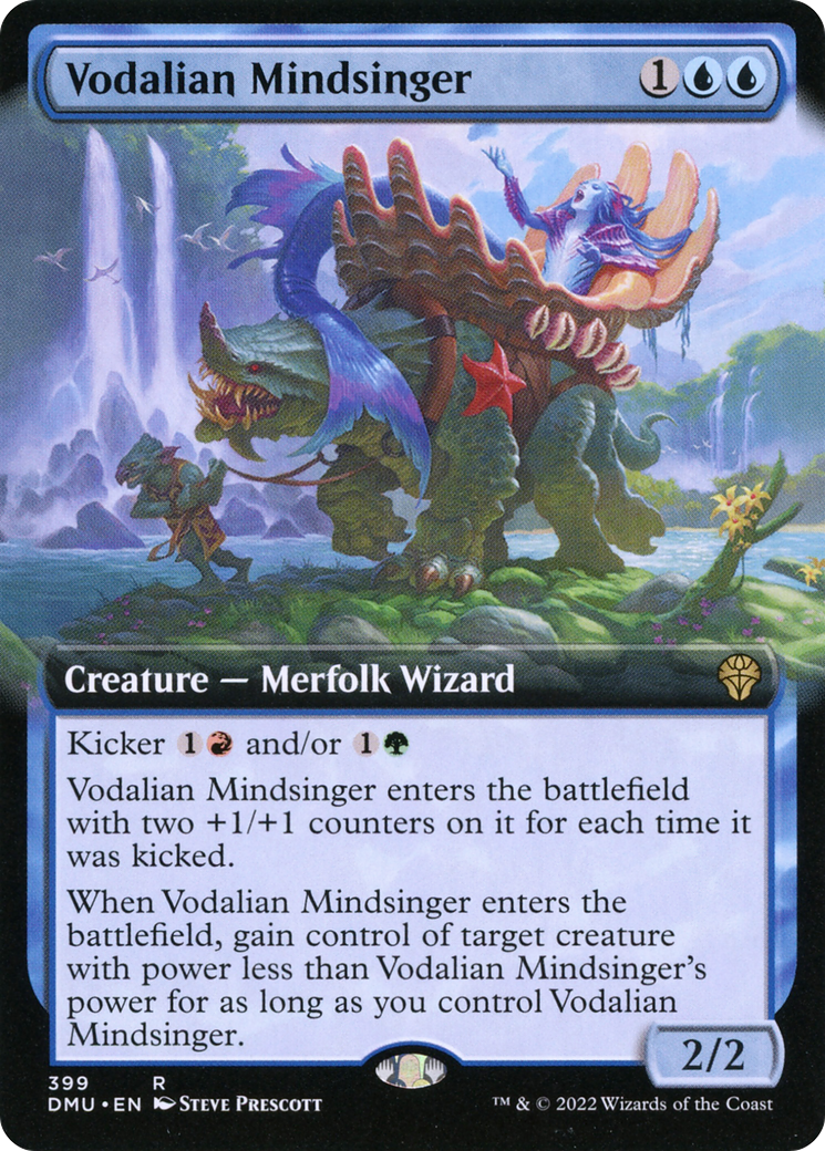 Vodalian Mindsinger (Extended Art) [Dominaria United] | Grognard Games