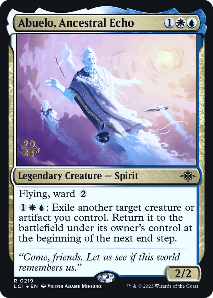 Abuelo, Ancestral Echo [The Lost Caverns of Ixalan Prerelease Cards] | Grognard Games