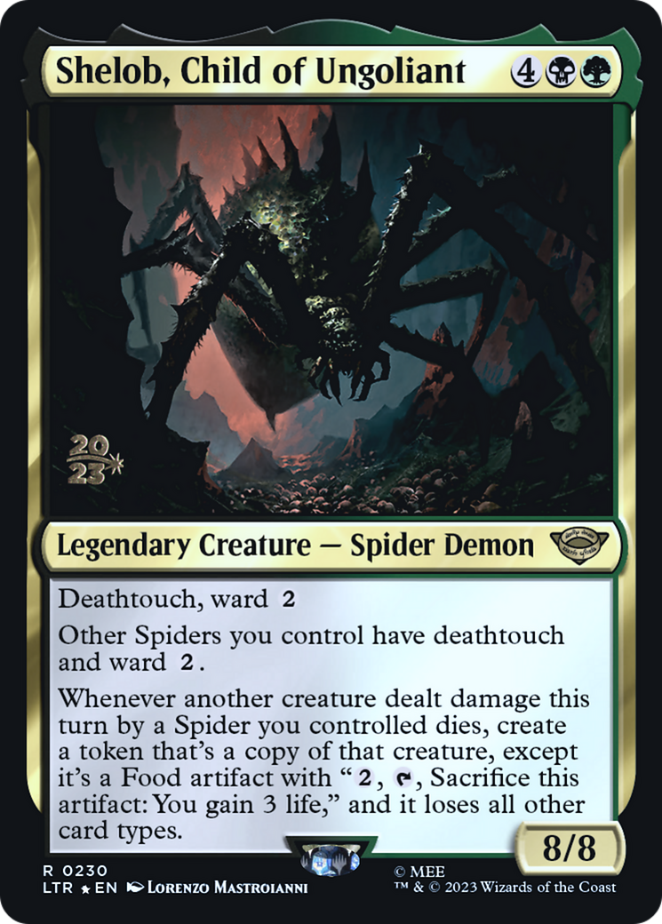Shelob, Child of Ungoliant [The Lord of the Rings: Tales of Middle-Earth Prerelease Promos] | Grognard Games