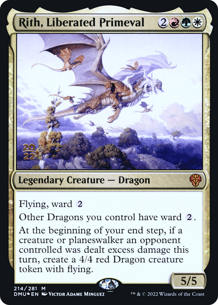 Rith, Liberated Primeval [Dominaria United Prerelease Promos] | Grognard Games