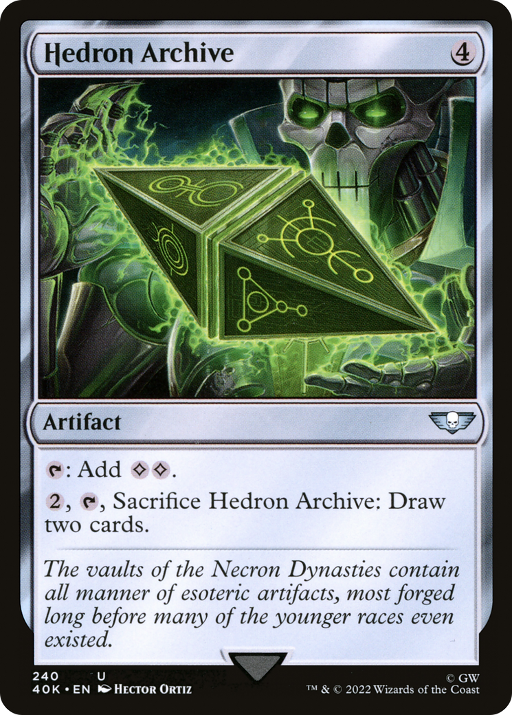 Hedron Archive [Universes Beyond: Warhammer 40,000] | Grognard Games