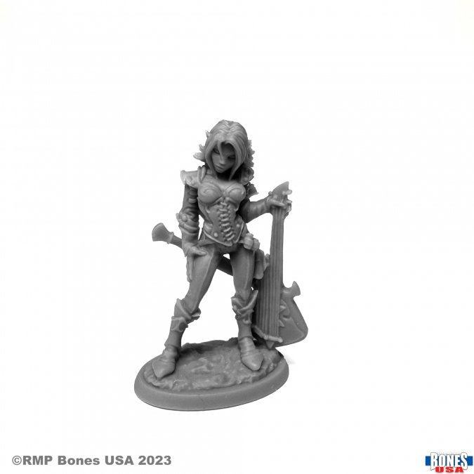 Reaper Legends 30131 Astrid, Elf Chronicler | Grognard Games