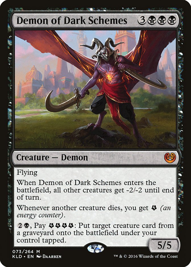 Demon of Dark Schemes [Kaladesh] | Grognard Games