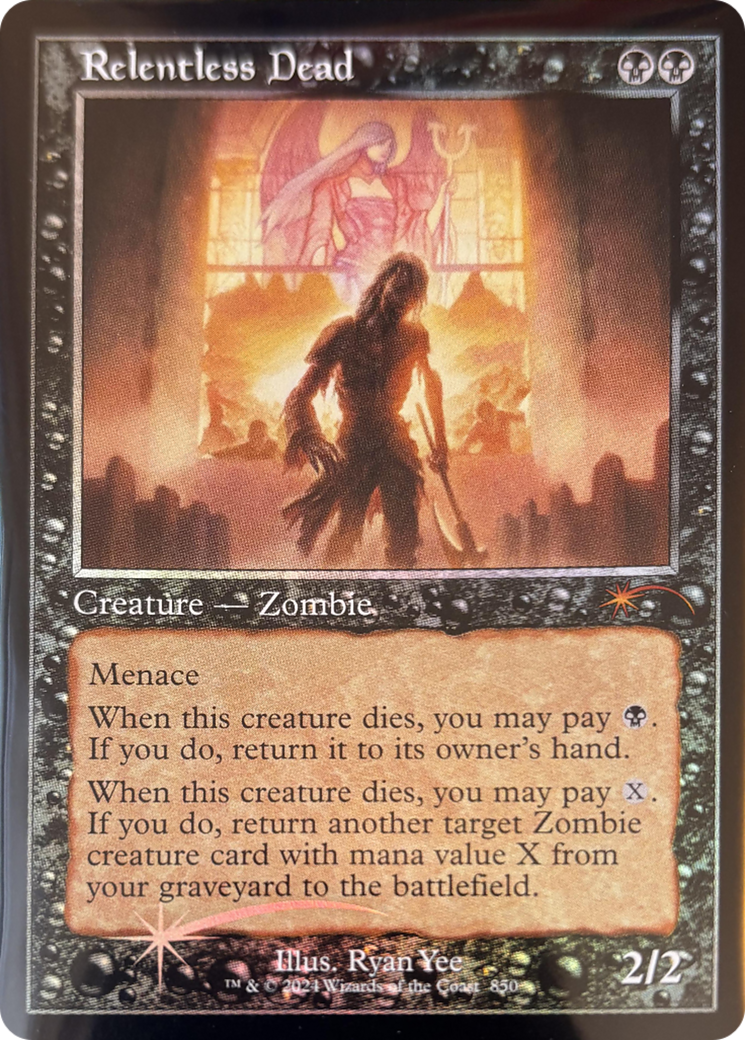 Relentless Dead (Retro Frame) [Secret Lair Drop Series] | Grognard Games