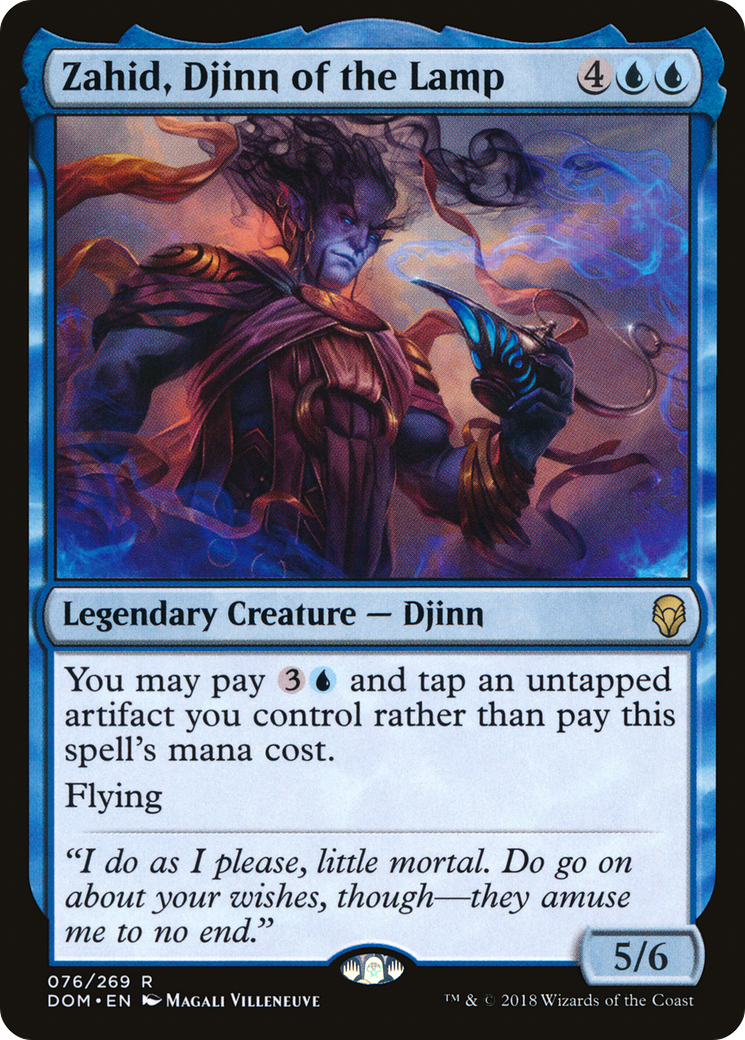 Zahid, Djinn of the Lamp [Dominaria] | Grognard Games
