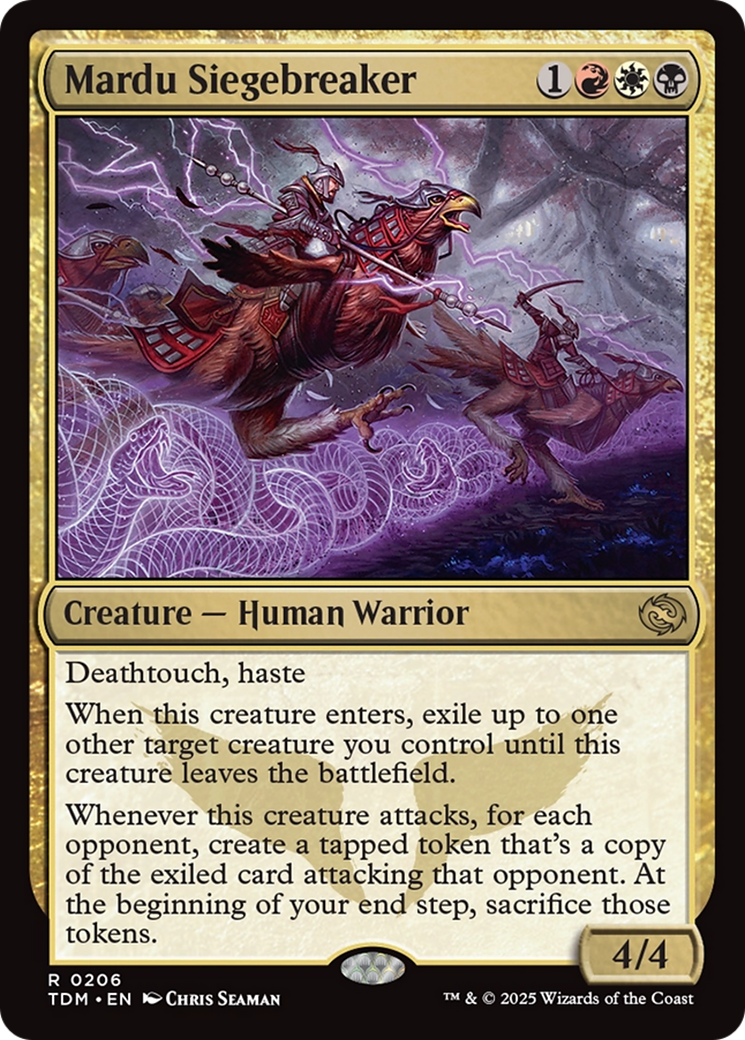 Mardu Siegebreaker [Tarkir: Dragonstorm] | Grognard Games