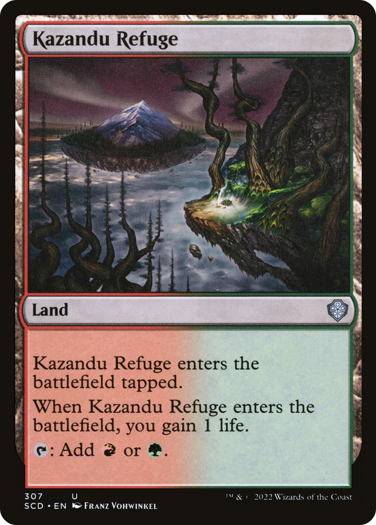 Kazandu Refuge [Starter Commander Decks] | Grognard Games